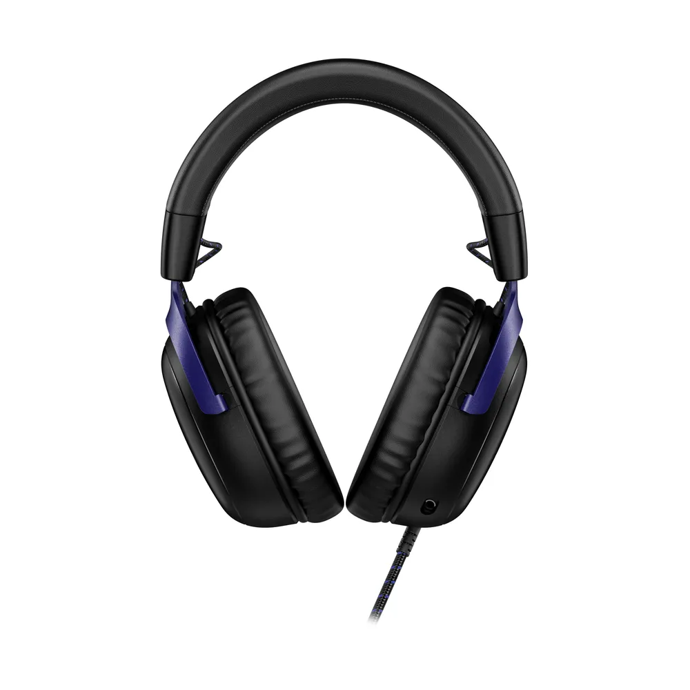 HyperX Cloud III Gaming Headset USB-C Kabel Abnehmbares Mikrofon Schwarz/Blau