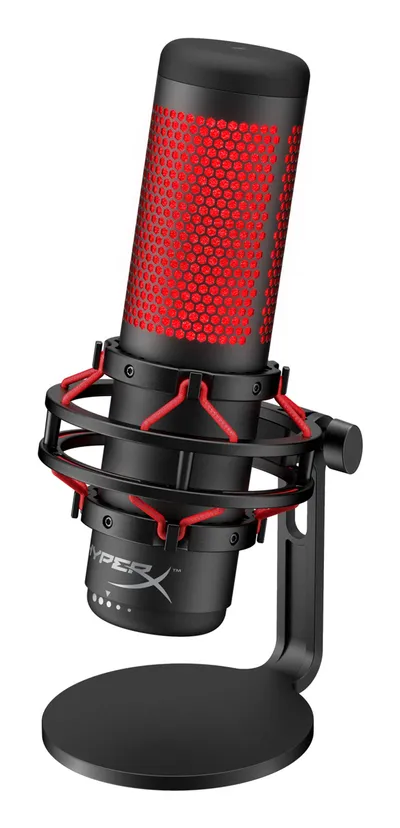 HyperX Quadcast Kondensator-Gaming-Mikrofon PC/MAC/PS4