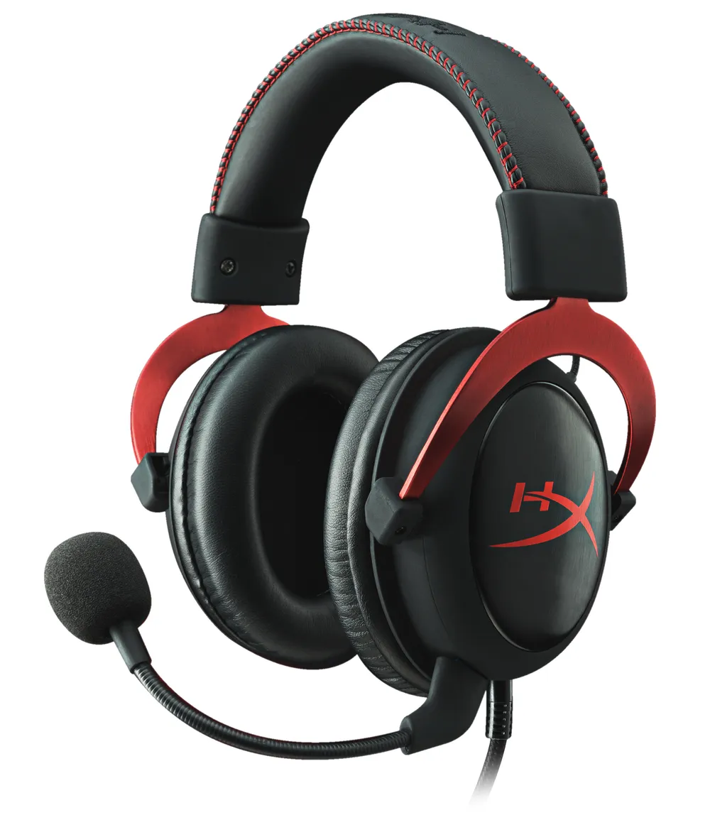 HyperX Cloud II Gaming-Kopfhörer Rot
