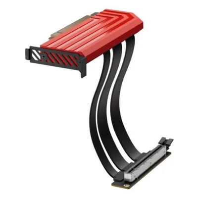 Kabel Hyte Hyper Riser PCIe 5.0 0,2m Rechtwinklig Schwarz