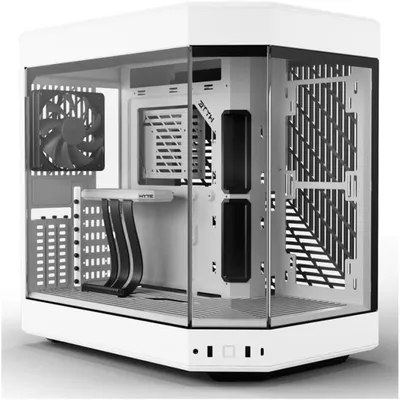 Hyte Y60 Snow White Edition gehärtetes Glas USB 3.0 weiß