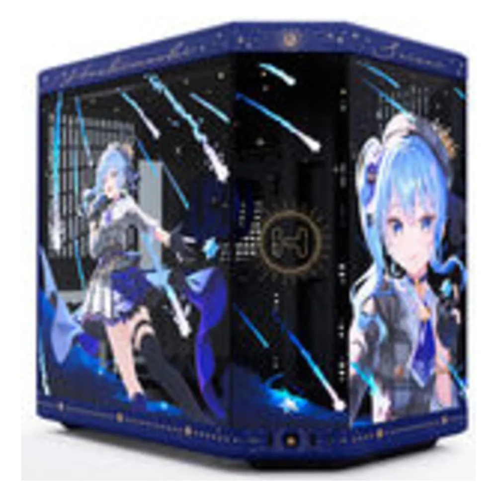 Gehäuse HYTE Y70 Hoshimachi Suisei E-ATX Midi-Tower Blau