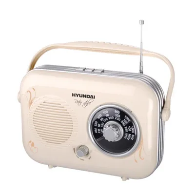Tragbares Radio Hyundai PR 100 B Analog AM/FM 1 W Beige