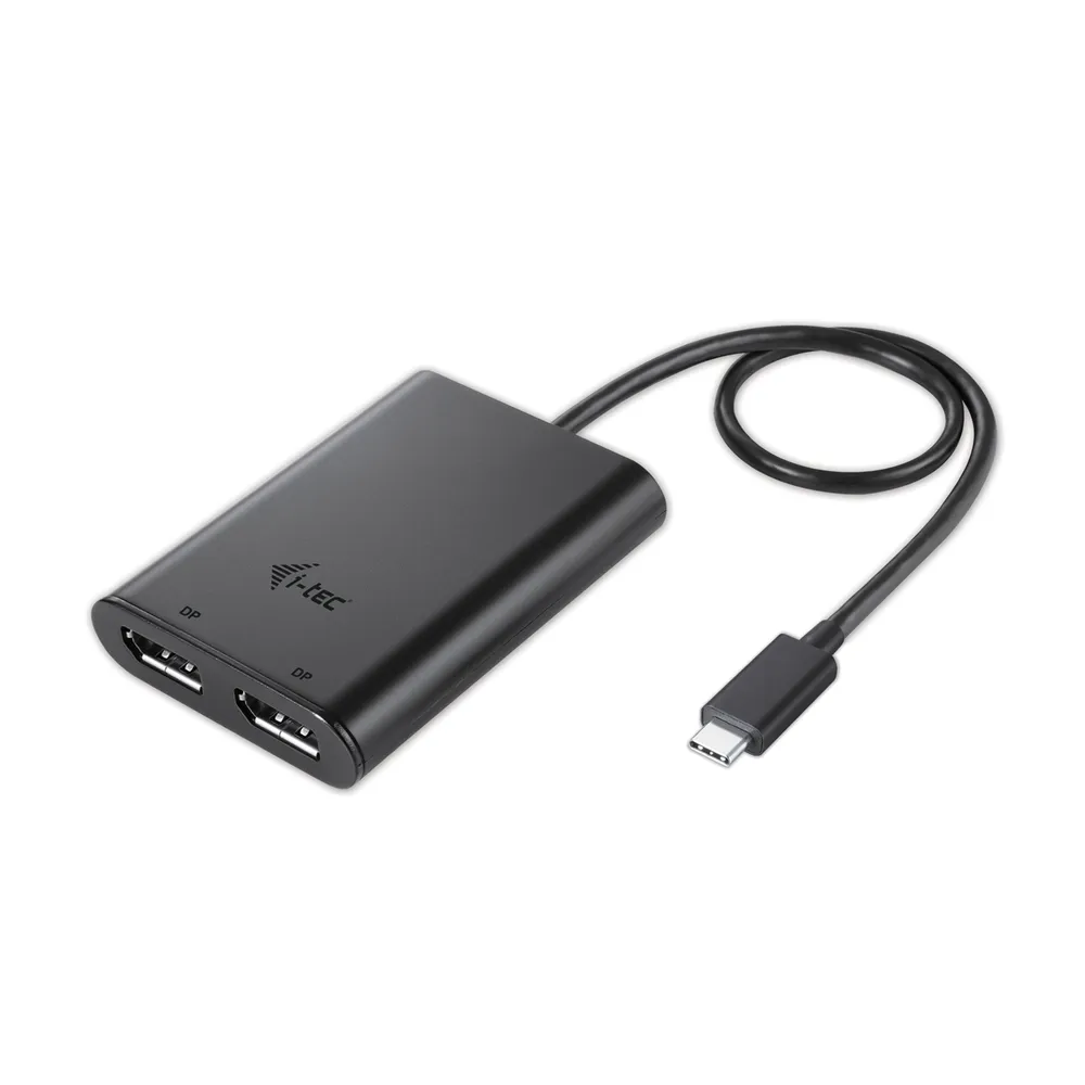 i-tec C31DUAL4KDP USB-Grafikadapter 3840 x 2160 Pixel Schwarz