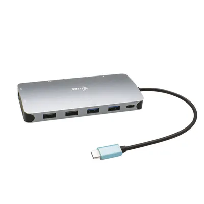 i-tec Metal C31NANODOCKPROPD laptop-dockingstation & portreplikator Kabelgebunden USB 3.2 Gen 1 (3.1 Gen 1) Type-C Silber