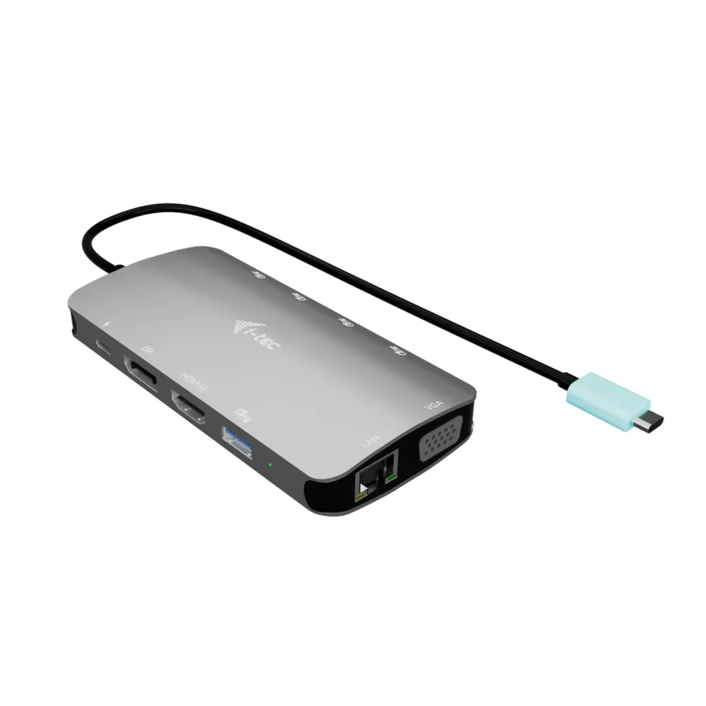 USB-C Docking Station i-tec Metal Nano 3x Display 100 W