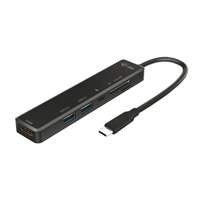 Dock USB-C i-tec Travel Easy Dock 4K HDMI Power Delivery 60W kompakter SD/microSD-Leser