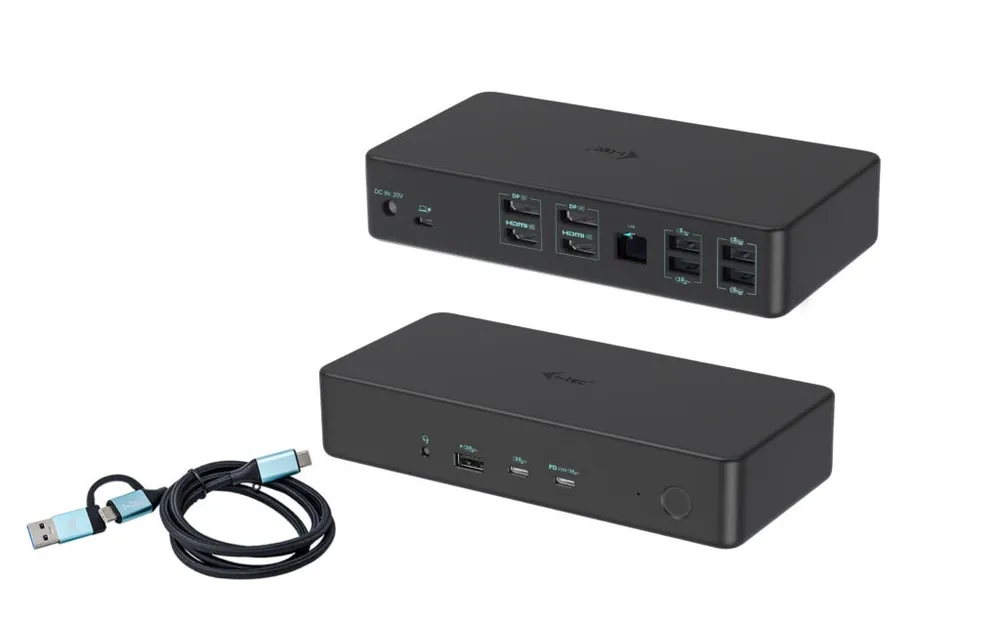 i-tec Professional Dual 4K Dockingstation 100 W