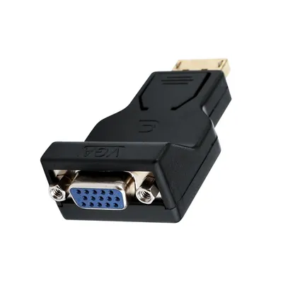 Displayport zu VGA Adapter QUO FHD-60 Schwarz Full HD 1920 x 1080 60 Hz