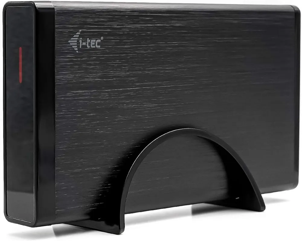 I-TEC Externe Festplatte 3TB 3,5" USB 3.0 Desktop Speicher mit Netzteil externe HDD-Festplatte 3,5", für PC, Laptop, PS4, PS5, Xbox - kompatibel mit Windows, Mac, Linux