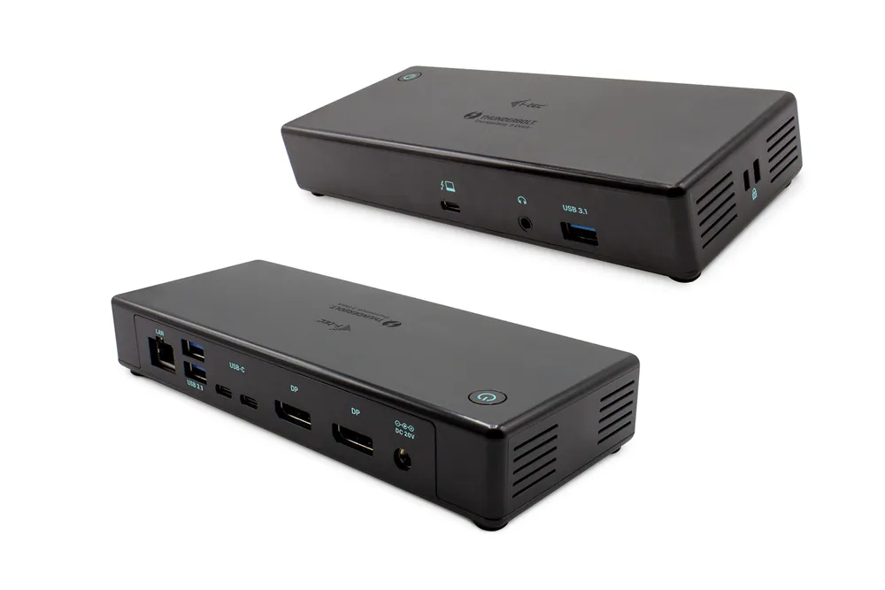 Dockingstation i-tec Thunderbolt3 USB-C Dual DisplayPort 8K 85W schwarz Dockingstation i-tec Thunderbolt3 USB-C Dual DisplayPort 8K 85W schwarz
