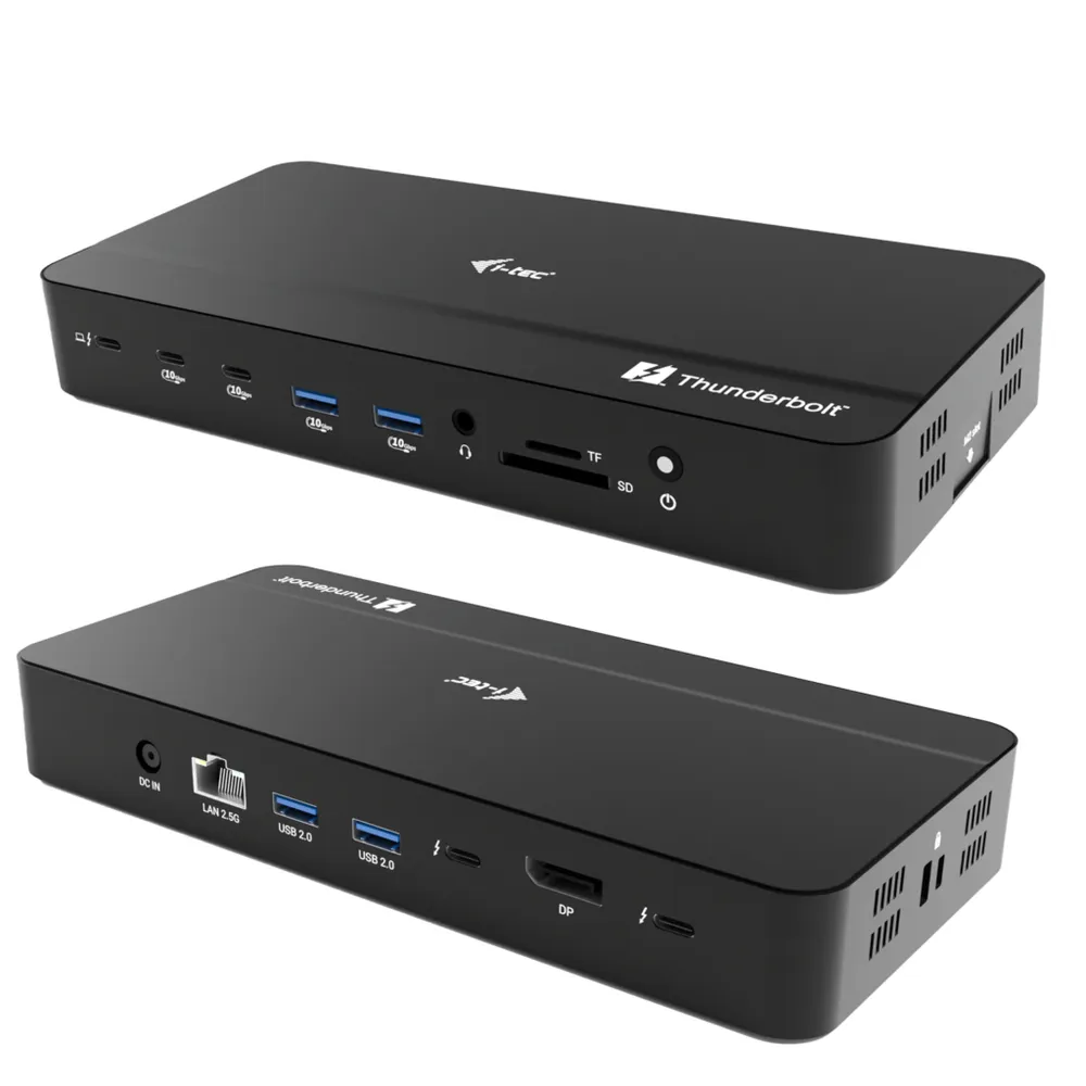 i-tec Thunderbolt 5 Triple Display Docking Station M.2 PD 140W