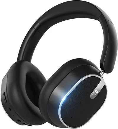 ibettertec Bluetooth 6.0 Kopfhörer mit ANC, 120 Std. Laufzeit & Hi-Res Audio Over-Ear-Kopfhörer (Headset Mit Mikrofon Geräuschunterdrückung, Bluetooth, Over-Ear-Kopfhörer Bluetooth-Kopfhörer aktive Geräuschunterdrückung)