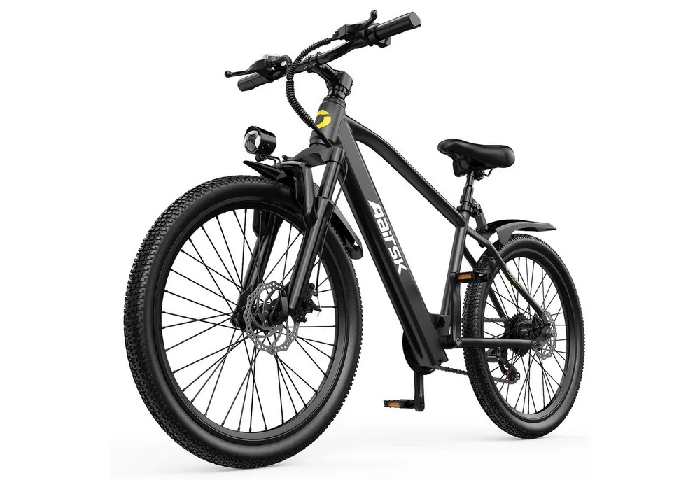 ibettertec E-Bike Cityrad 26 Zoll,Pedelec mit 36V 10/13AH Akku 250 W Motor, 55km, 250 Wh, (Pedelec Herren Damen, E Bike 21 Gang, E Bike 7 Gang, Trekking E Bike, City E Bike 250W, Elektrofahrrad für Pendler, E Bike 36V Akku, E Bike City und Tour)