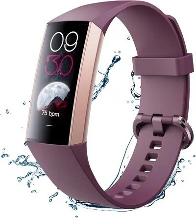 ibettertec Fitness Tracker Uhr mit Anruffunktion für Damen Herren Smartwatch Smartwatch (1.1" AMOLED-Display Zoll Zoll) 5 ATM IP68 Wasserdicht Fitness Tracker mit Schrittzähler Pulsuhr Blutdruck Messgerät für Android iOS, Schlaf-Monitor, Activity Tracker, SpO2, Kalorien-Tracker,Schrittzähler