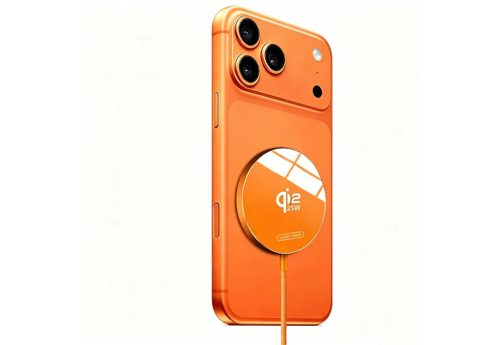 ibettertec Magnetisches Schnellladegerät 25W Qi-Ladegerät Fast Wireless Charger Induktions-Ladegerät (Induktive Ladestation Kompatibel mit, iPhone 16/16 Plus/16 Pro/16 Pro Max / iPhone 17/17 Pro/17 Pro Max, Kabelloses Induktionsladegerät, Schnelles Kabelloses Ladepad)