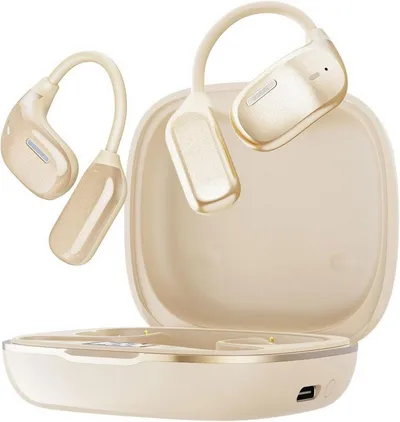 ibettertec Open Ear Kopfhörer, In Ear Kopfhörer, Kopfhörer Bluetooth 5.4 Open-Ear-Kopfhörer (Reduzierung des Anrufrauschens und Intelligente Bassoptimierung, Open Noise Cancelling Kopfhörer, IPX4 Wasserdichte Kabellose Sport Bluetooth Kopfhörer mit Ohrhaken)