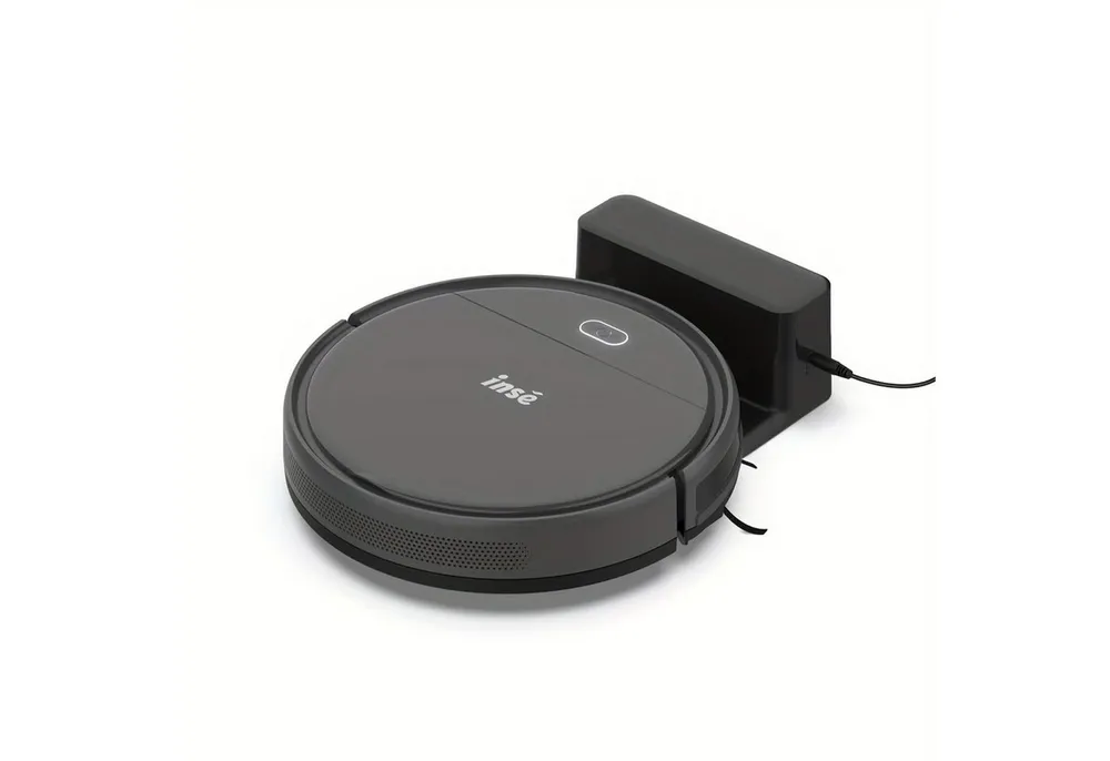 ibettertec Saugroboter Roboterstaubsauger mit Fernbedienung, Anti-Sturz & Ultradünn – ideal für unter Sofa & Bett