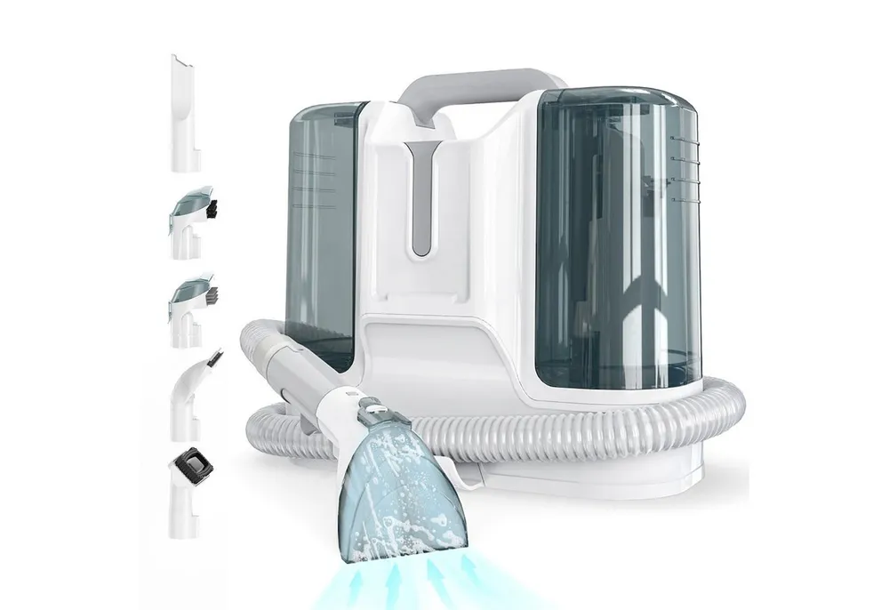 ibettertec Teppichreinigungsgerät Polsterreiniger Gerät, Geeignet für Sofas,Teppiche, 450W,11000Pa,1.8L