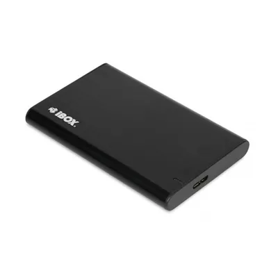 Festplattengehäuse iBox HD-05 2.5 Zoll SATA III USB 3.2 Gen 1 Schwarz Plug and Play