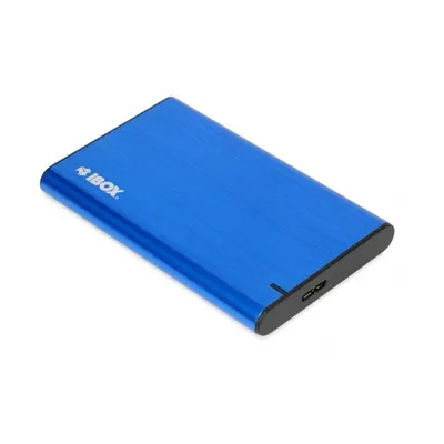Festplattengehäuse iBox HD-05 2.5" SATA III USB 3.2 Blau Aluminium UASP