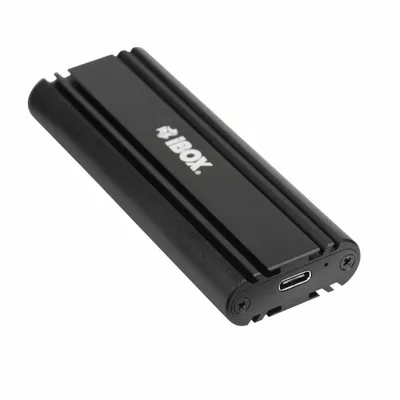 SSD-Gehäuse iBox HD-07 M.2 Aluminium USB 3.2 Gen 2 Schwarz NVMe kompakt