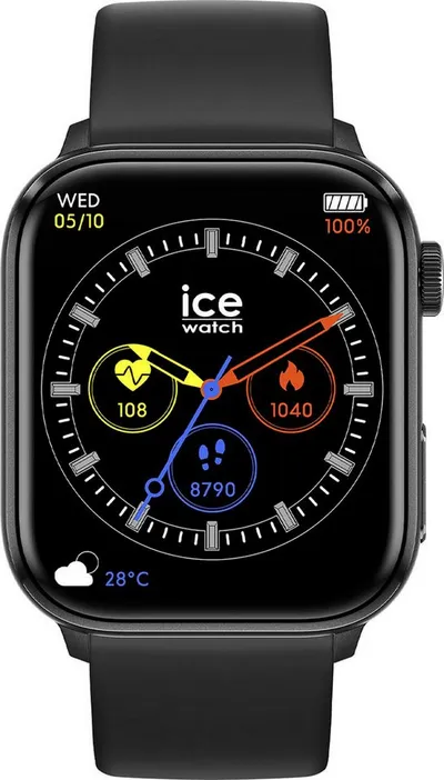 ice-watch ICE smart 2.0 Smartwatch, Armbanduhr, Damenuhr, Herrenuhr, Silikonarmband