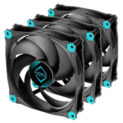 Iceberg Thermal IceGALE Silent PWM 3er-Pack 120-mm-Lüfter