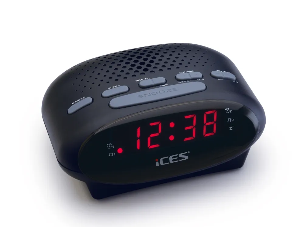 ICR-210 schwarz Radiowecker