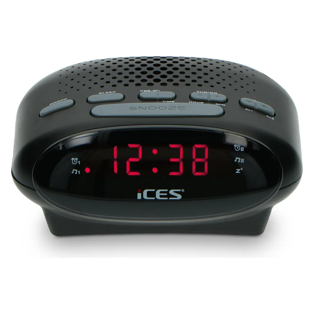 ICR-210 schwarz Radiowecker