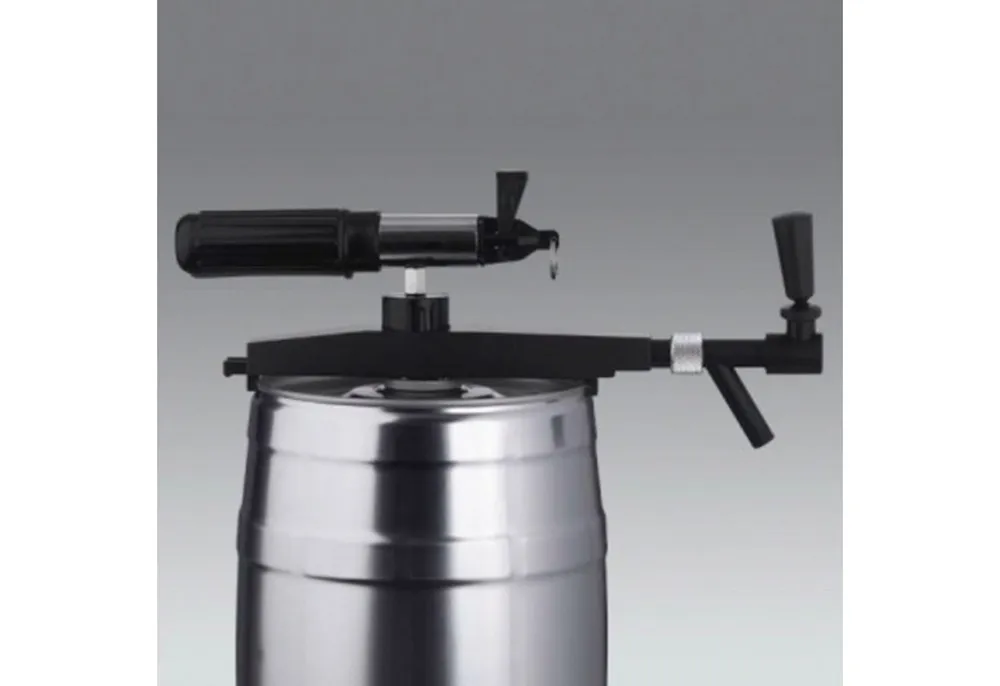ich-zapfe Bierzapfanlage Profi Tap mit Handpumpe für 5 Liter Partyfass Bierfass Zapfanlage