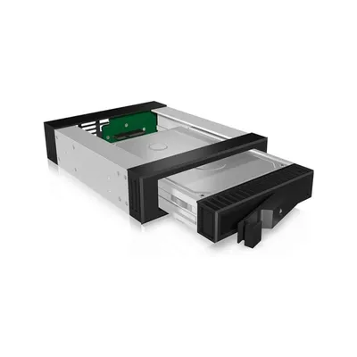 Frontblende ICY BOX IB-129SSK-B 5.25" Schwarz Aluminium