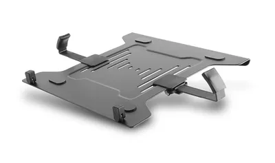 Icy Box IB-MSA101-LH Passiver Laptophalter Innen Schwarz 300x280x3 mm 1,06 kg