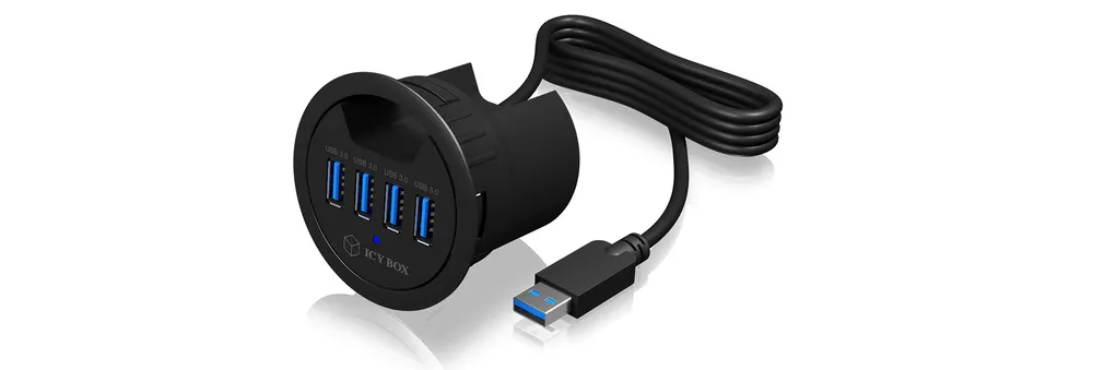 Hub ICY BOX 4 Ports 5 Gbit/s IB-HUB1403 USB LED