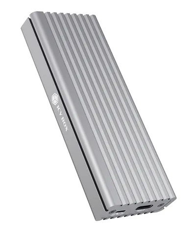 Externe SSD Box ICY BOX IB-1817Ma-C31 M.2 Aluminium Silber USB Typ-C