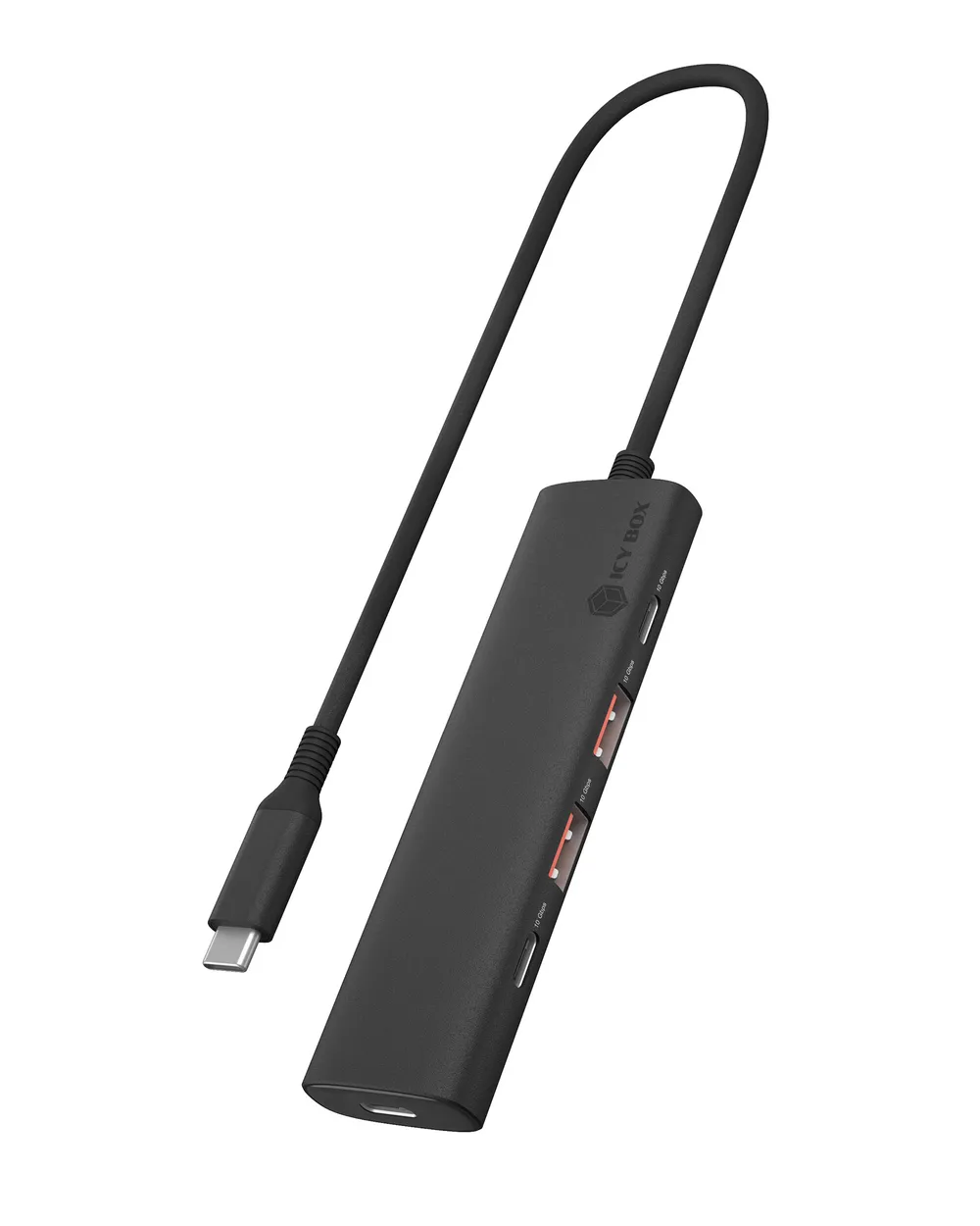 Hub ICY BOX 4 Ports 10 Gbit/s USB 3.2 Gen 2 IB-HUB1437-CPD 100 W
