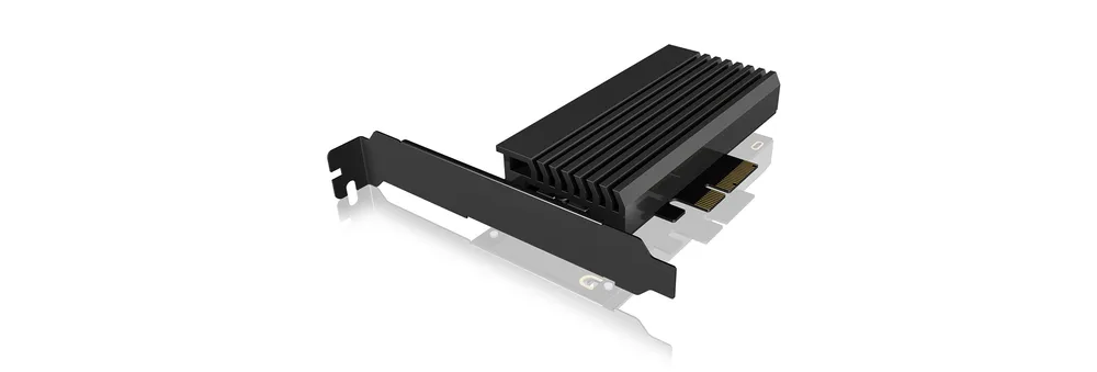 Interfacekarte ICY BOX IB-PCI214M2-HSL PCIe 4.0 M.2 Schwarz Passiv