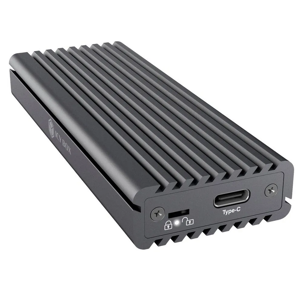 ICY BOX Festplatten-Gehäuse ICY BOX IB-1817MC-C31 M.2 SSD-Gehäuse USB-C® (USB 3.1 Gen 2) 10 GBit/s