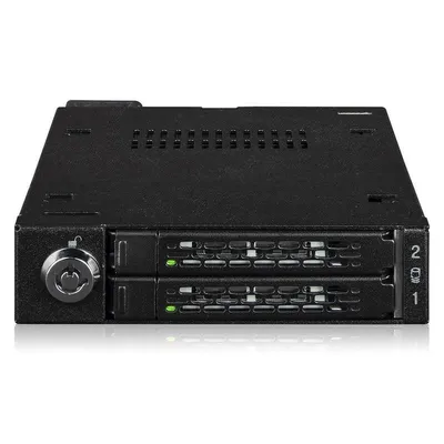 SSD Rack ICY DOCK MB092VK-B 2x NVMe U.2/U.3 PCIe 4.0 Slimline SAS 3,5"