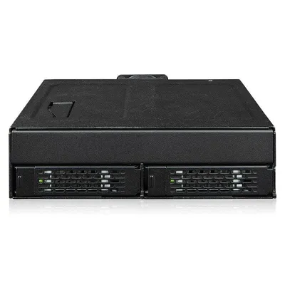 Rack ICY DOCK MB105VP-B 2x 2,5" NVMe U.2/U.3 PCIe 4.0 für 5,25"-Einbauschacht