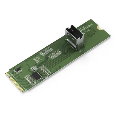 Adapter ICY DOCK MB309A M.2 NVMe PCIe 4.0 x4 auf SlimSAS 4i Redriver