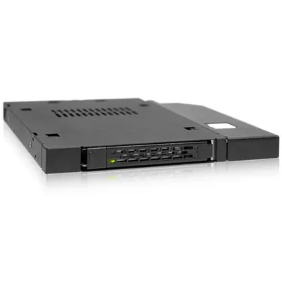 Festplattenrahmen ICY DOCK MB411SPO-B 2.5" SATA SAS Metall Schwarz