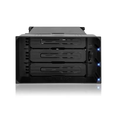 Festplattengehäuse ICY DOCK MB830SP-B 3x3,5 Zoll Metall Schwarz Hot-Swap