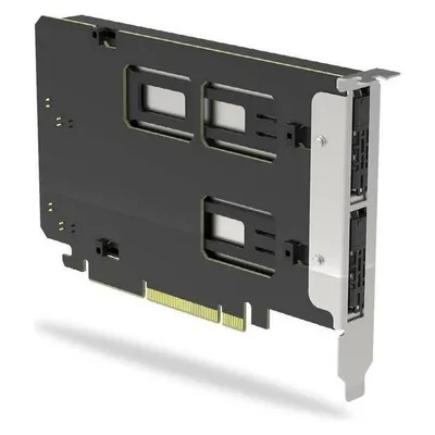 Adapterkarte ICY DOCK MB842M5P-B ExpressSlot Elite PCIe 5.0 M.2 NVMe 2-fach