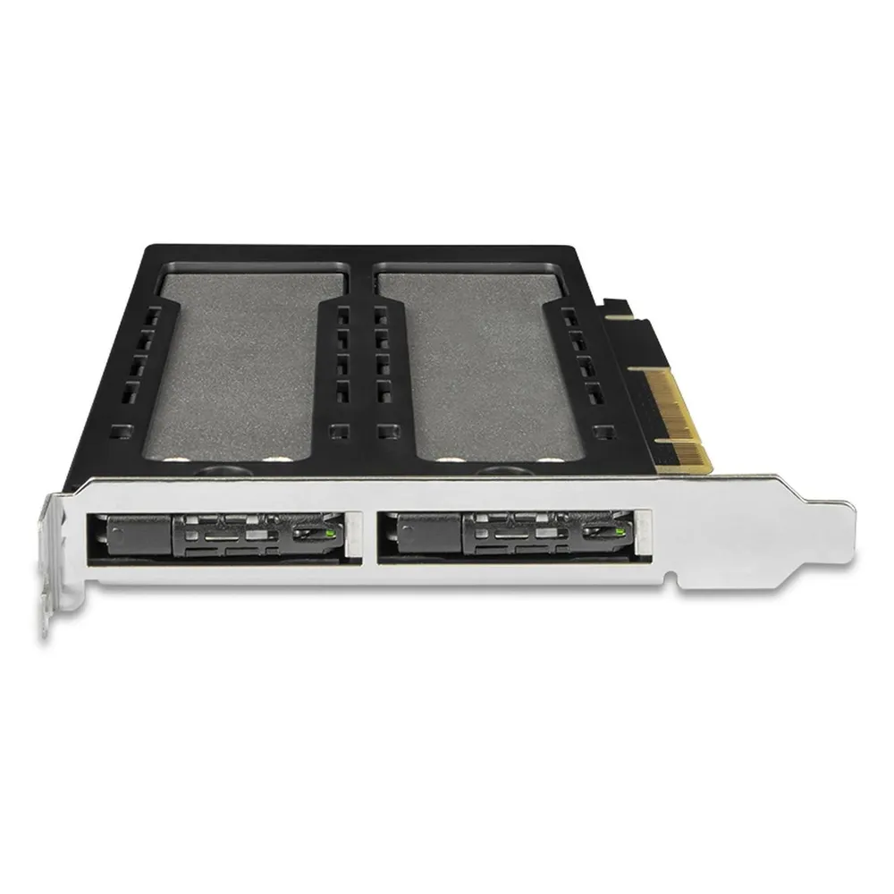 PCIe-Adapter ICY DOCK MB842MP-B 2x M.2 NVMe PCIe 4.0 4x