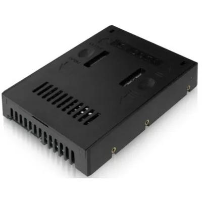 Festplattenrahmen ICY DOCK MB882SP-1S-2B 3,5 Zoll Kunststoff Schwarz SATA Adapter
