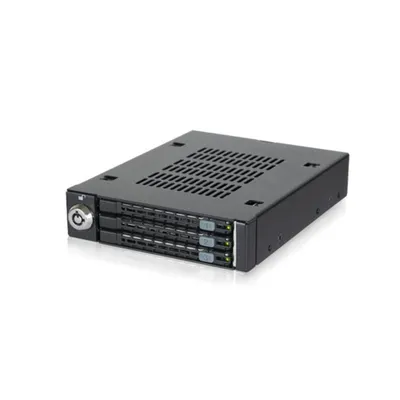 Einbaupanel Icy Dock MB993SK-B für 3 x 2,5" SATA/SAS schwarz