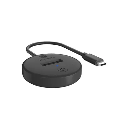 Dockingstation ICY BOX IB-1610MCD-C31 M.2 NVMe SATA USB-C 10 Gbit/s Schwarz