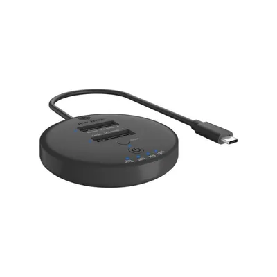 SSD-Dock ICY BOX IB-1612MCL-C31 Dual M.2 NVMe Cloning USB-C 10 Gbit/s