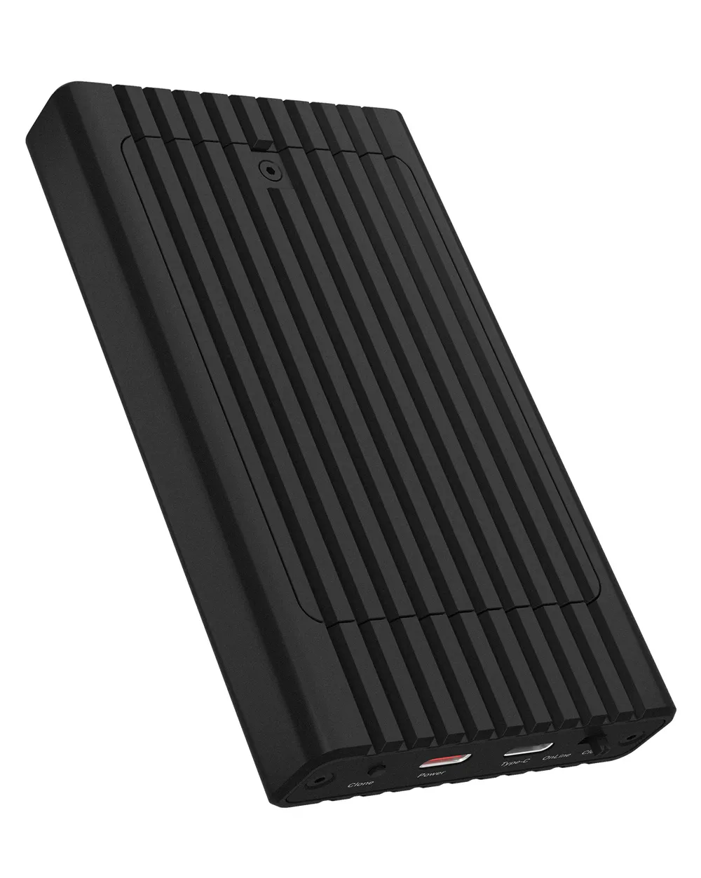 SSD Gehäuse ICY BOX IB-2817MCL-C31 M.2 Aluminium Schwarz USB-C NVMe Klonfunktion